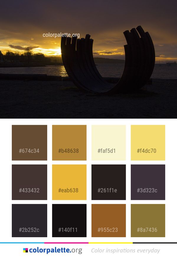 Sky Sunrise Sunset Color Palette