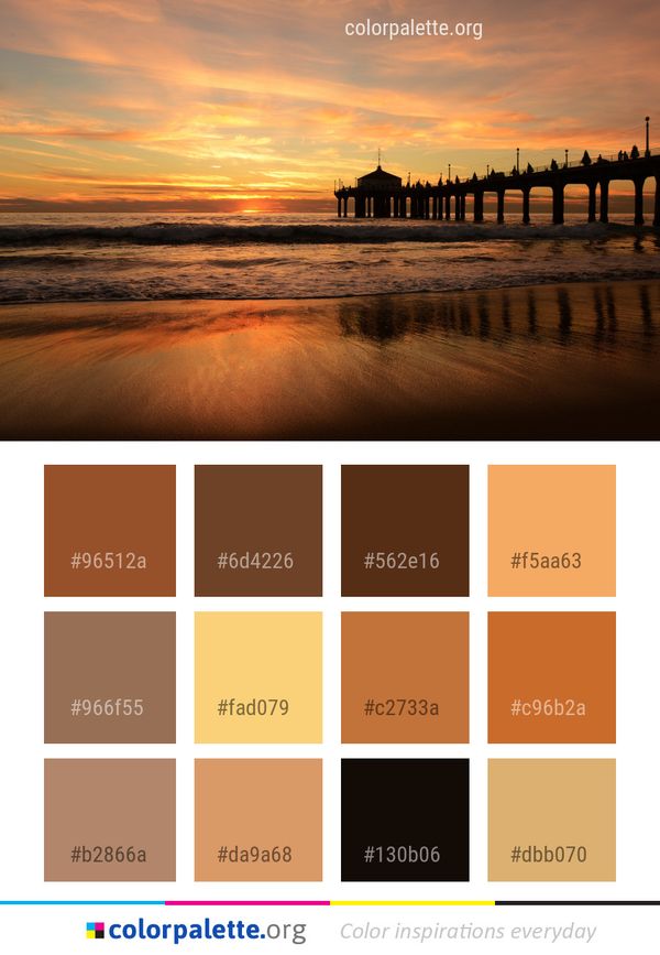 Horizon Sky Pier Color Palette