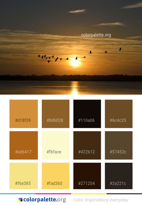 Sky Reflection Water Color Palette
