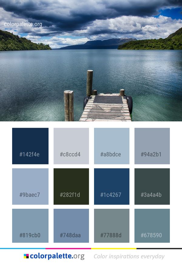 Cloud Water Sky Color Palette