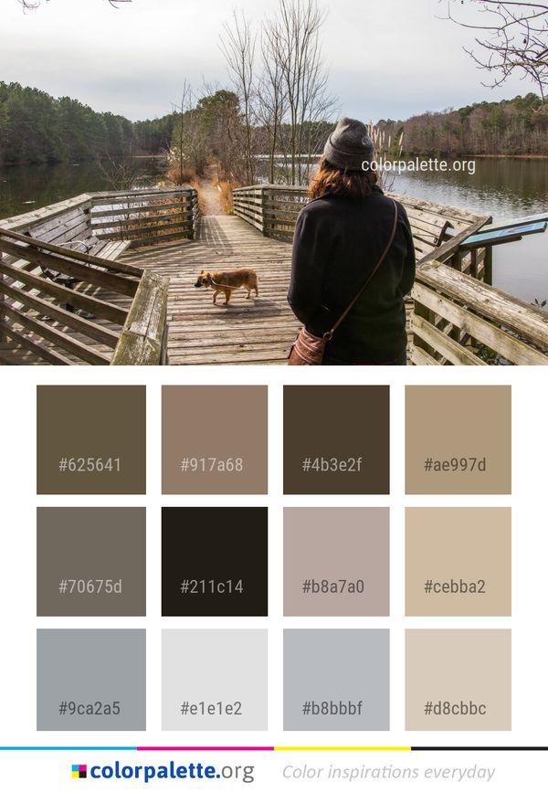 Water Tree Plant Color Palette