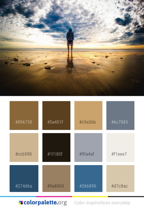 Sea Horizon Sky Color Palette