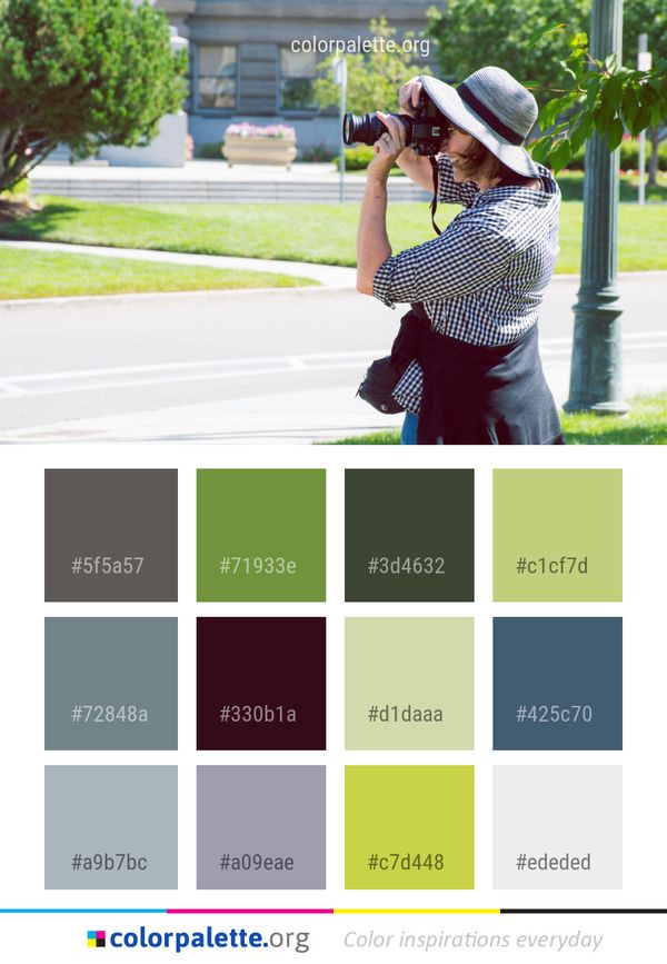 Clothing Shoulder Jeans Color Palette