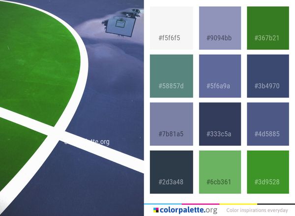 Green Mode Of Transport Sky Color Palette
