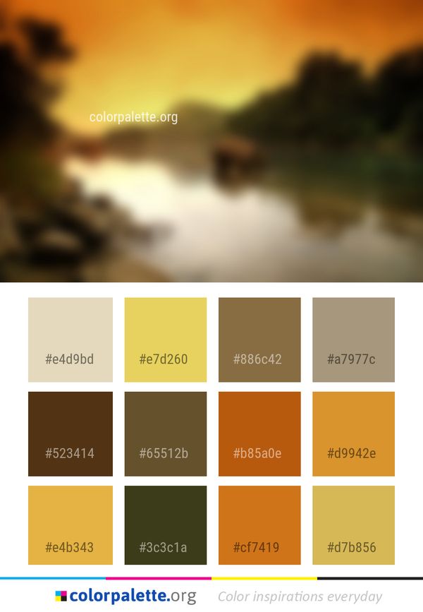 Sky Atmosphere Close Up Color Palette