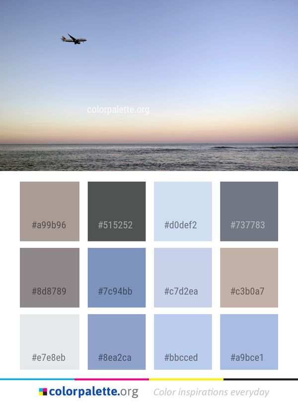 Sky Horizon Sea Color Palette