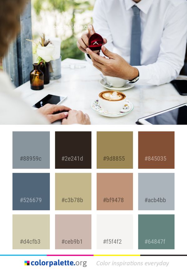Tableware Food Drink Color Palette
