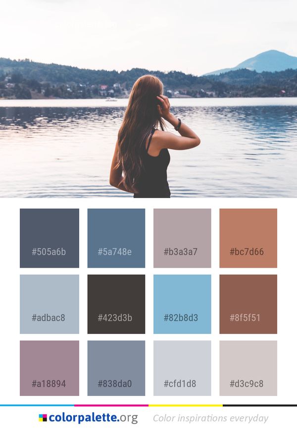 Water Photograph Sea Color Palette