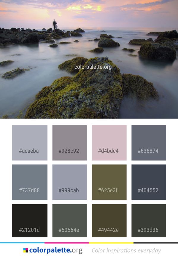 Nature Water Sea Color Palette