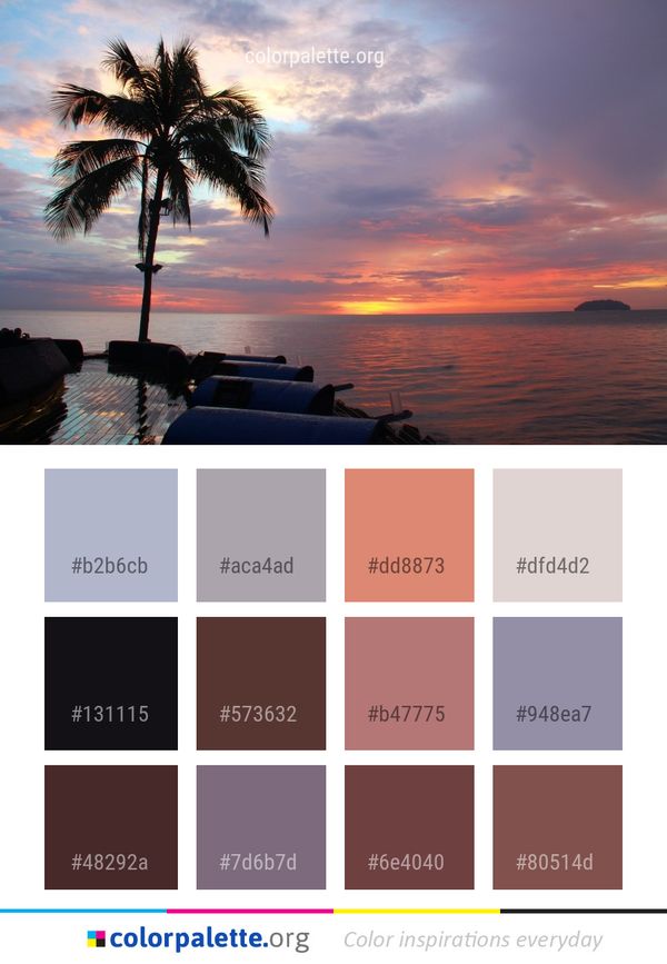 Sky Sea Body Of Water Color Palette