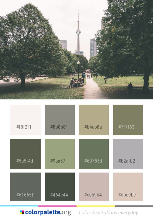 Tree Landmark Sky Color Palette