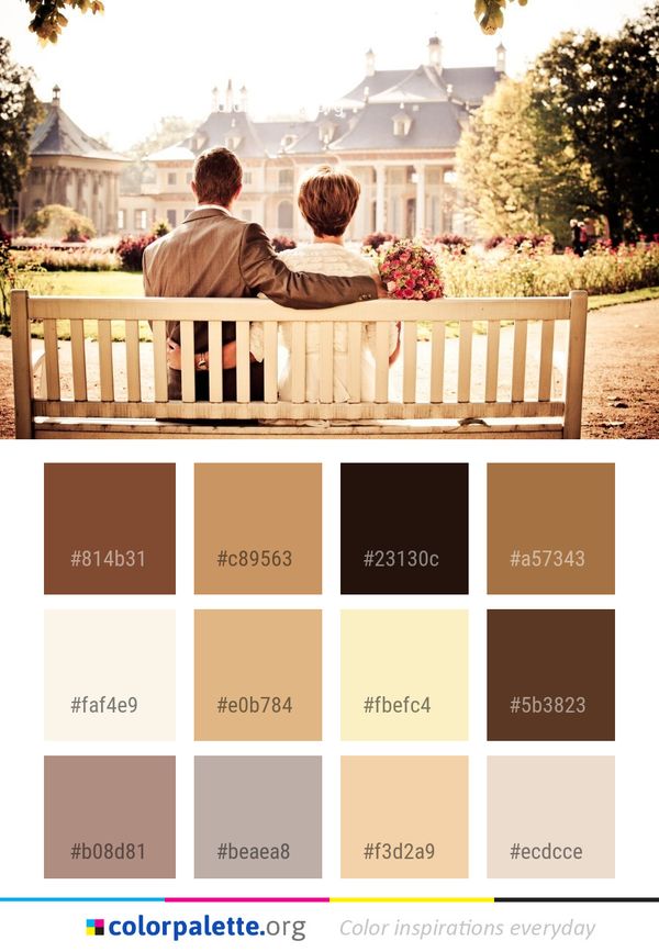 Photograph Ceremony Male Color Palette