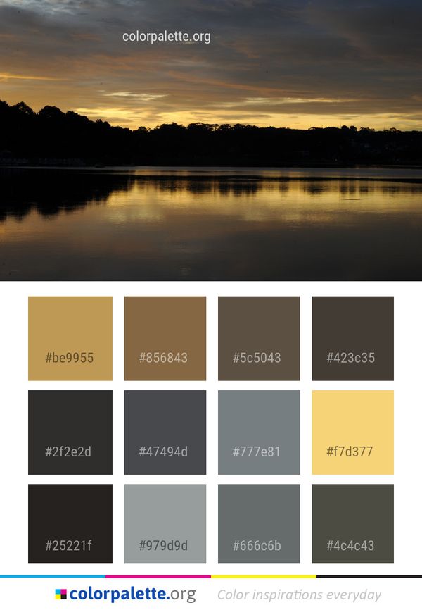 Reflection Sky Nature Color Palette