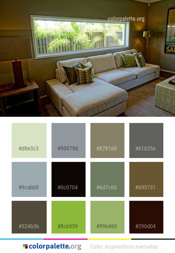 Room Living Interior Design Color Palette