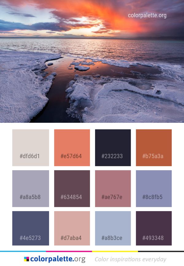 Sea Water Sky Color Palette