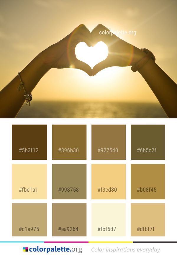Sky Sun Light Color Palette