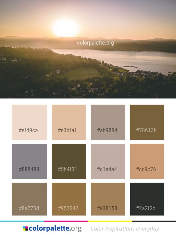 Sky Sunrise Morning Color Palette