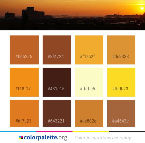 Skyline Sky City Color Palette