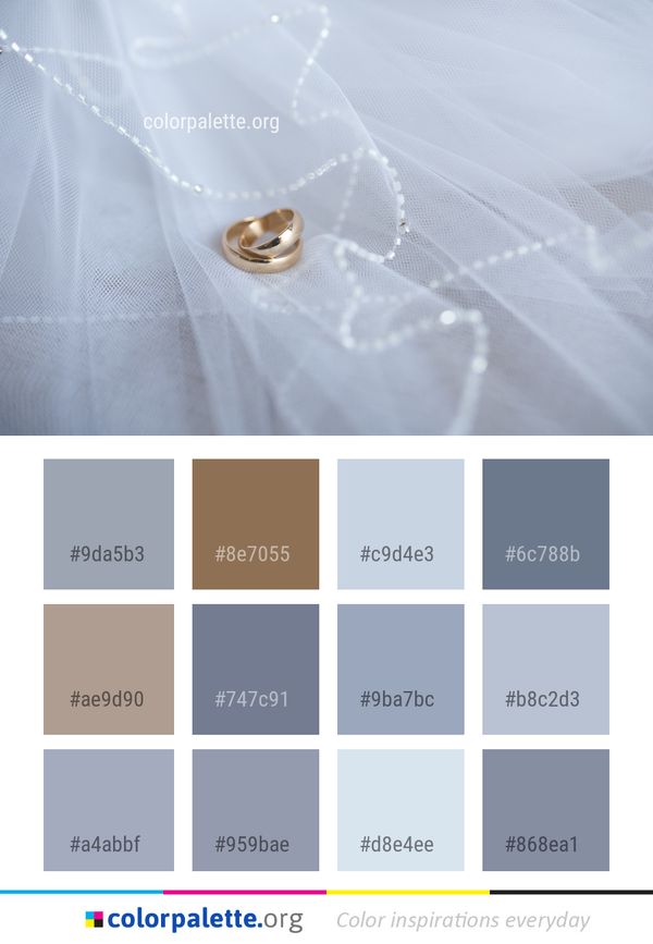Water Close Up Macro Photography Color Palette