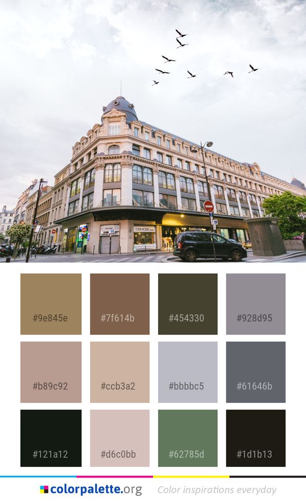 Building Sky Mixed Use Color Palette