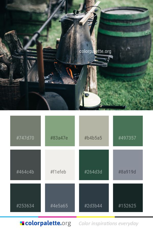 Grass Color Palette