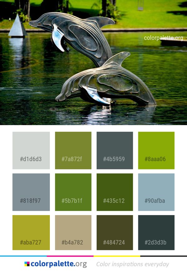 Water Nature Mammal Color Palette
