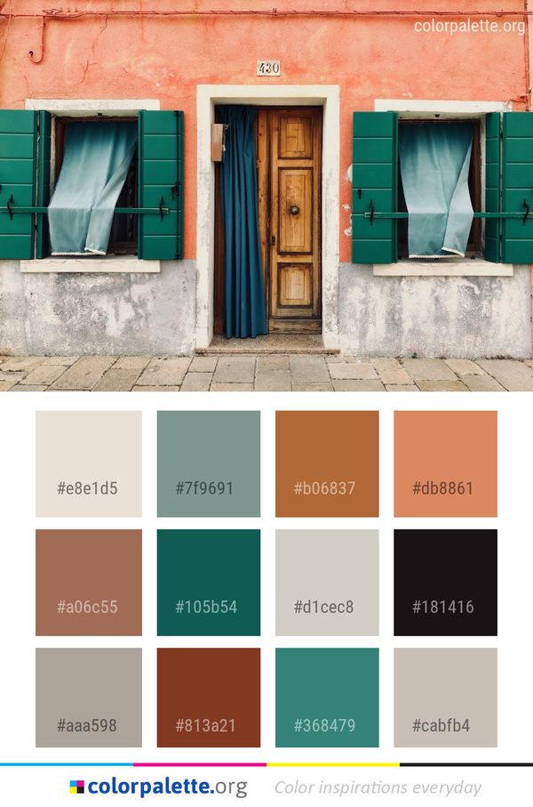 Door Wall Window Color Palette