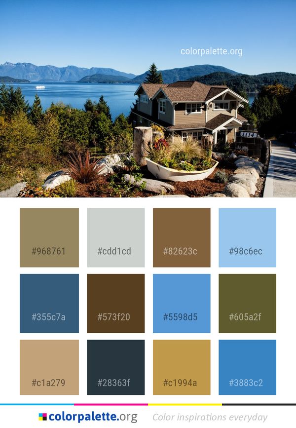 Home Property Wilderness Color Palette