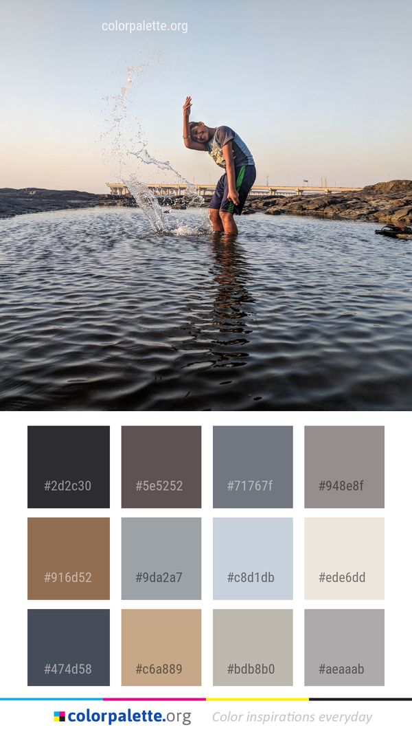 Water Sea Sky Color Palette
