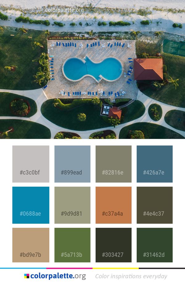 Water Resources Photography Color Palette