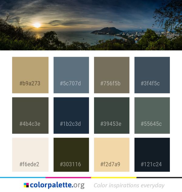 Sky Nature Cloud Color Palette