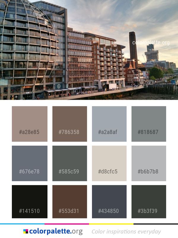 Building Condominium Mixed Use Color Palette