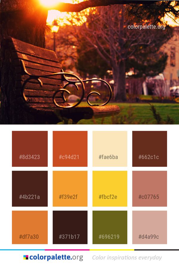 Nature Light Leaf Color Palette