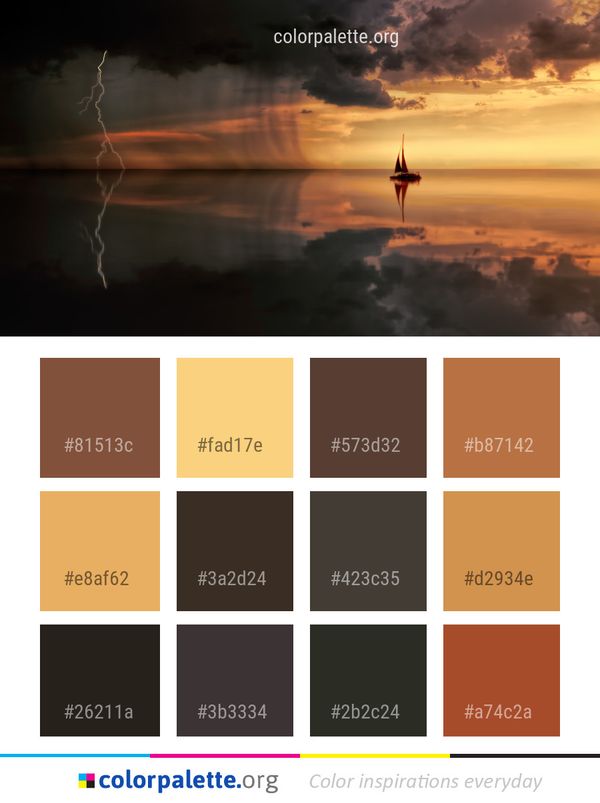 Sky Atmosphere Horizon Color Palette