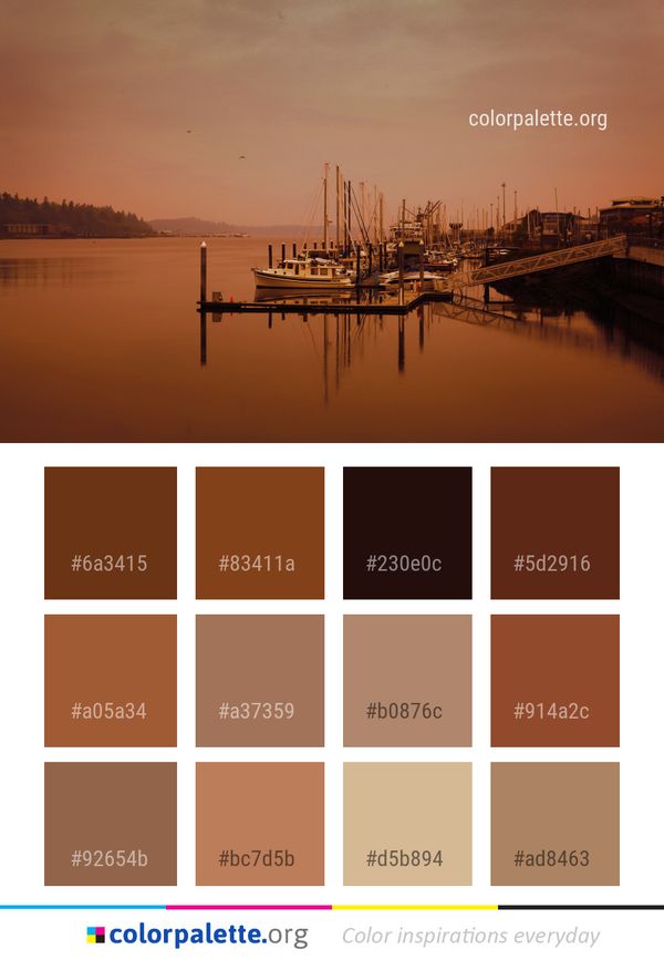 Reflection Body Of Water Color Palette