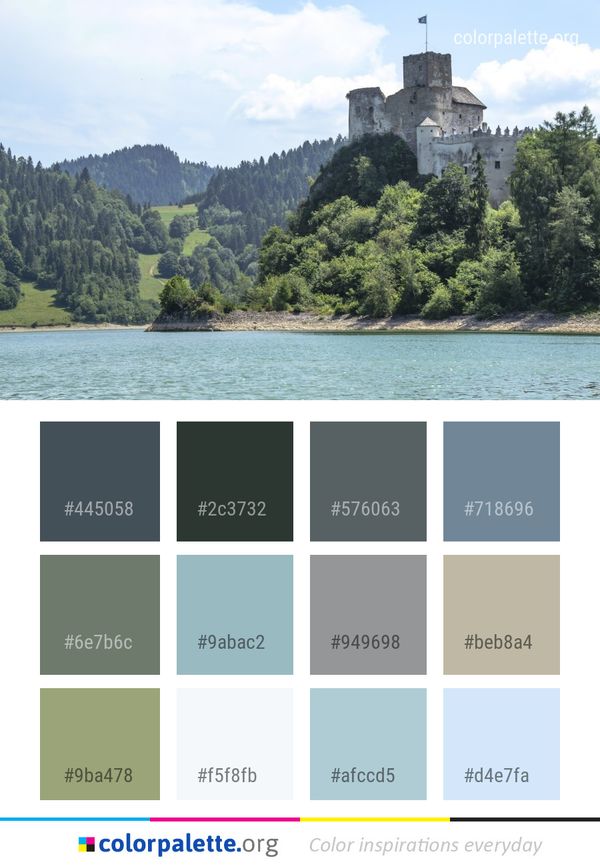 Promontory Highland Lake Color Palette
