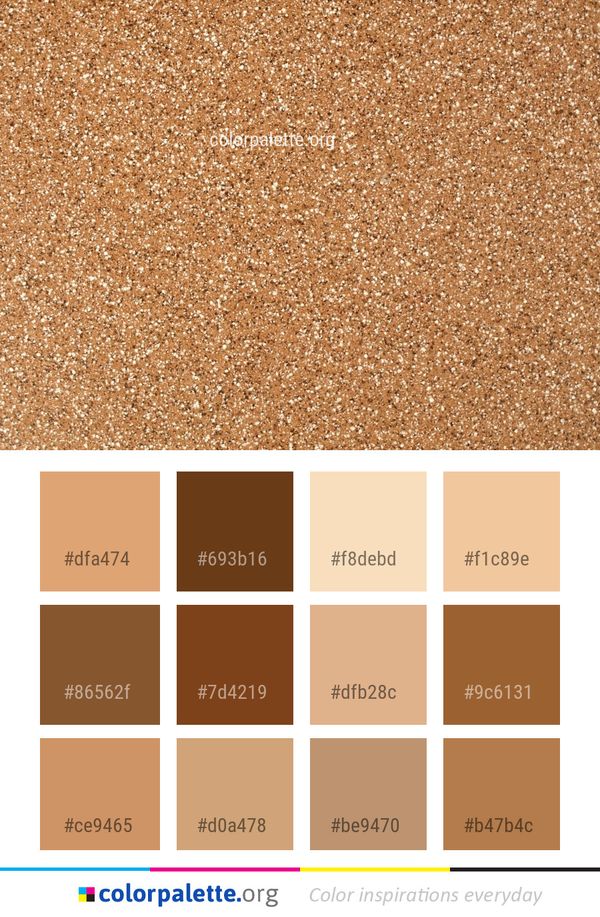 Brown Material Wood Color Palette