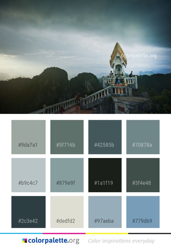 Sky Cloud Nature Color Palette