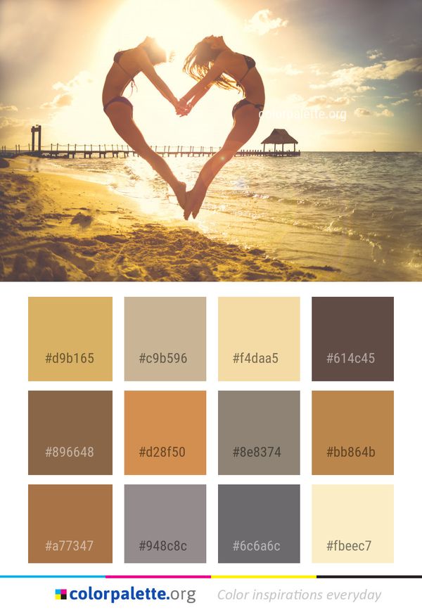 Sky Sea Vacation Color Palette