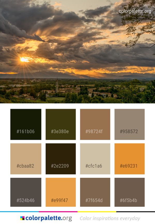 Sky Cloud Atmosphere Color Palette