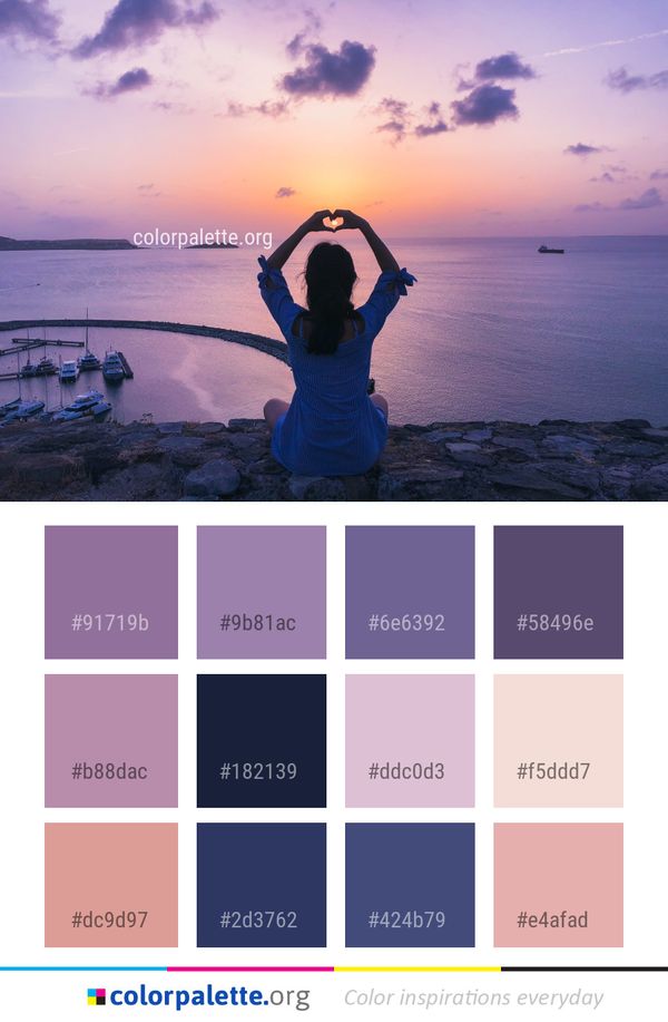 Sea Sky Horizon Color Palette