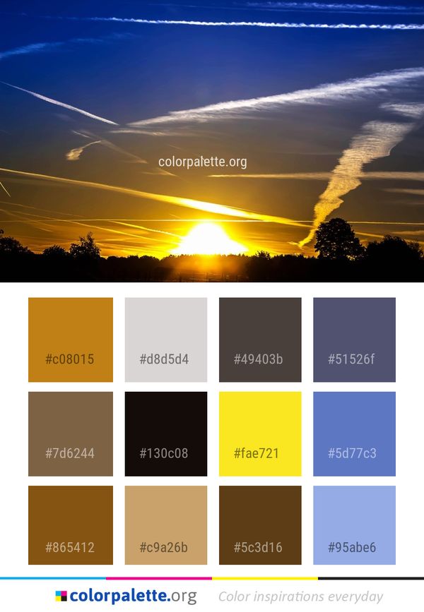 Sky Cloud Atmosphere Color Palette
