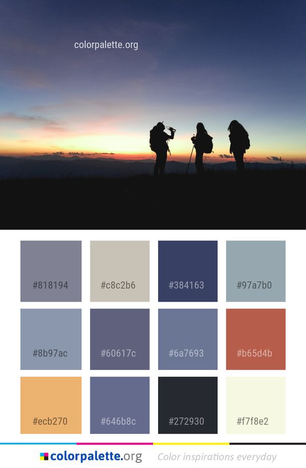 Sky Sunrise Horizon Color Palette