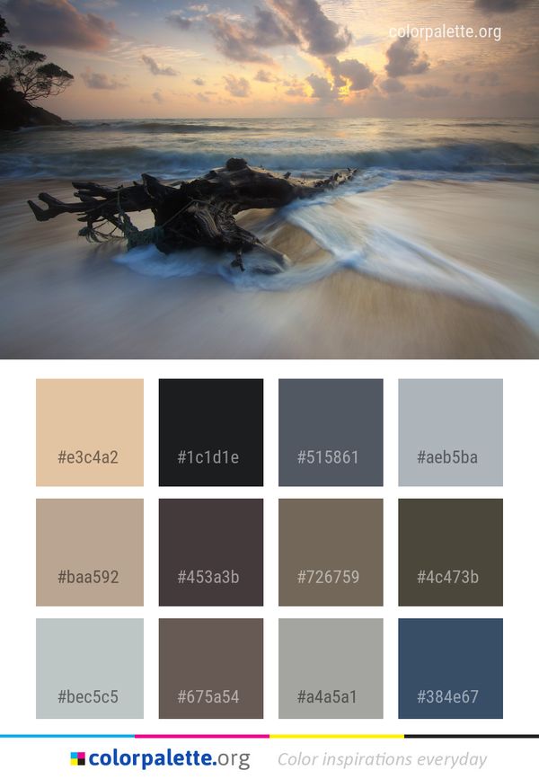 Sea Body Of Water Ocean Color Palette