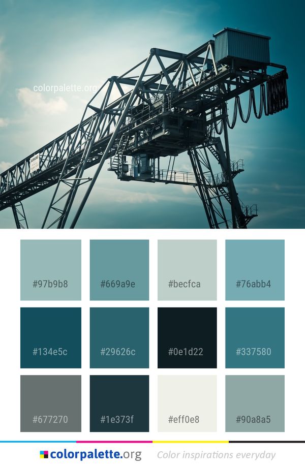Sky Structure Bridge Color Palette