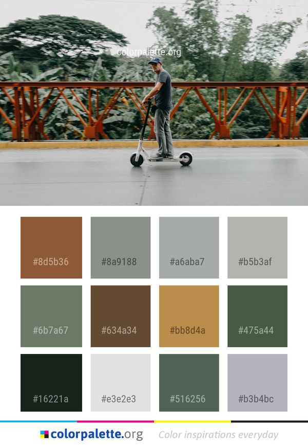 Vehicle Product Plant Color Palette