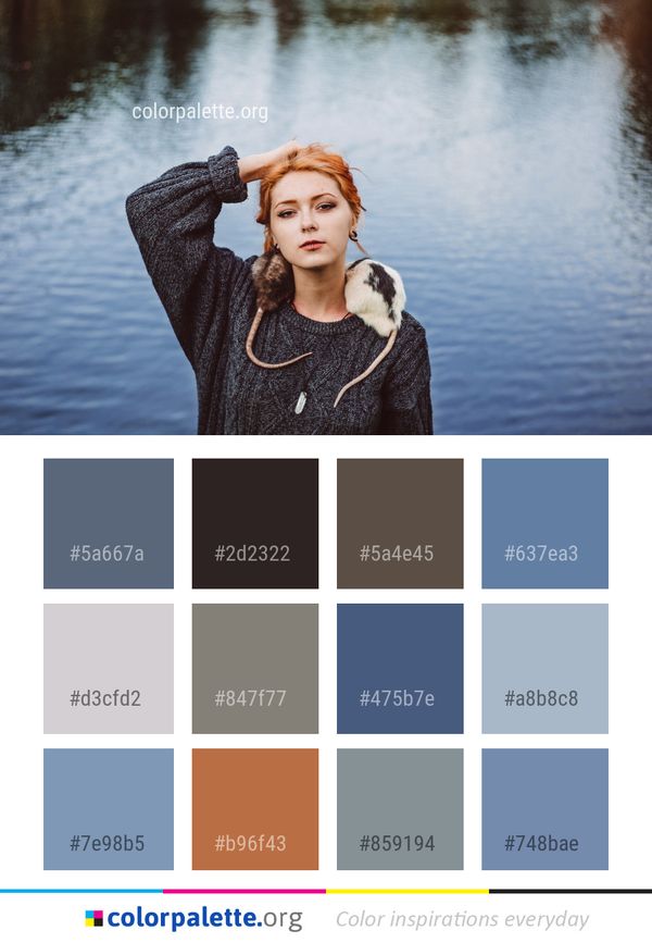 Water Beauty Human Hair Color Color Palette