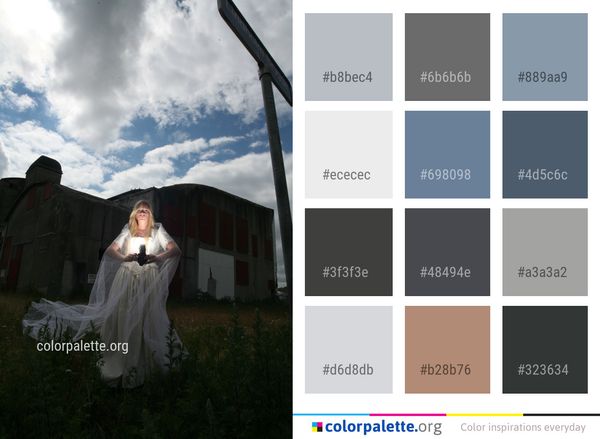 Photograph Sky Cloud Color Palette