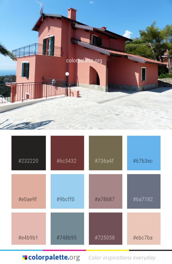 Property House Villa Color Palette