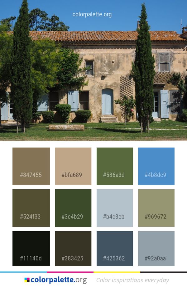 Property House Home Color Palette